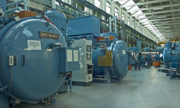 1) Vacuum furnaces at Wallwork Group - Bury site